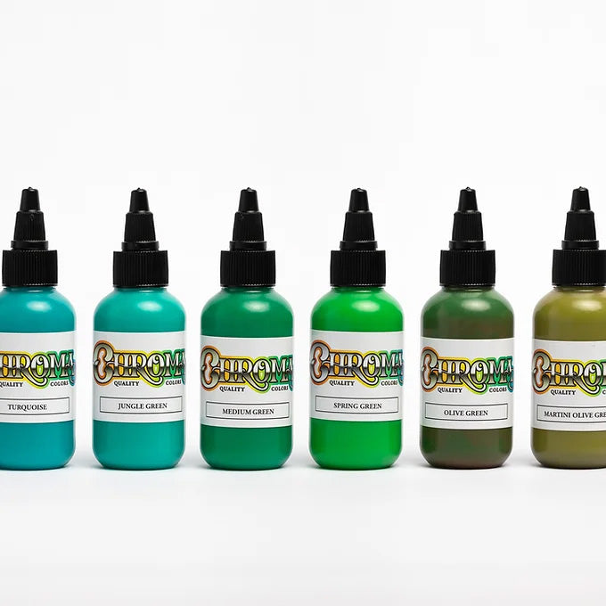 Chroma Quality Colors (Greens)